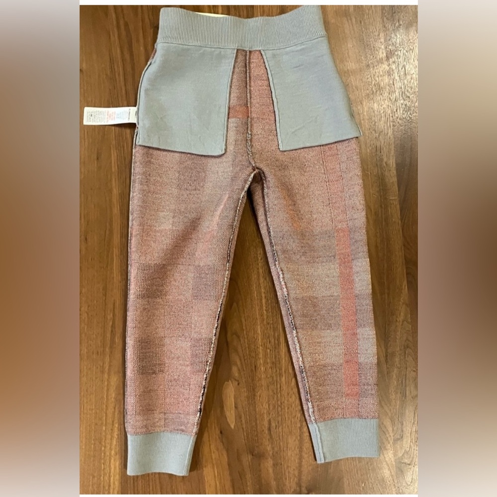 NWT - Burberry Check Wool Pants Size 6Y - Picture 7 of 8